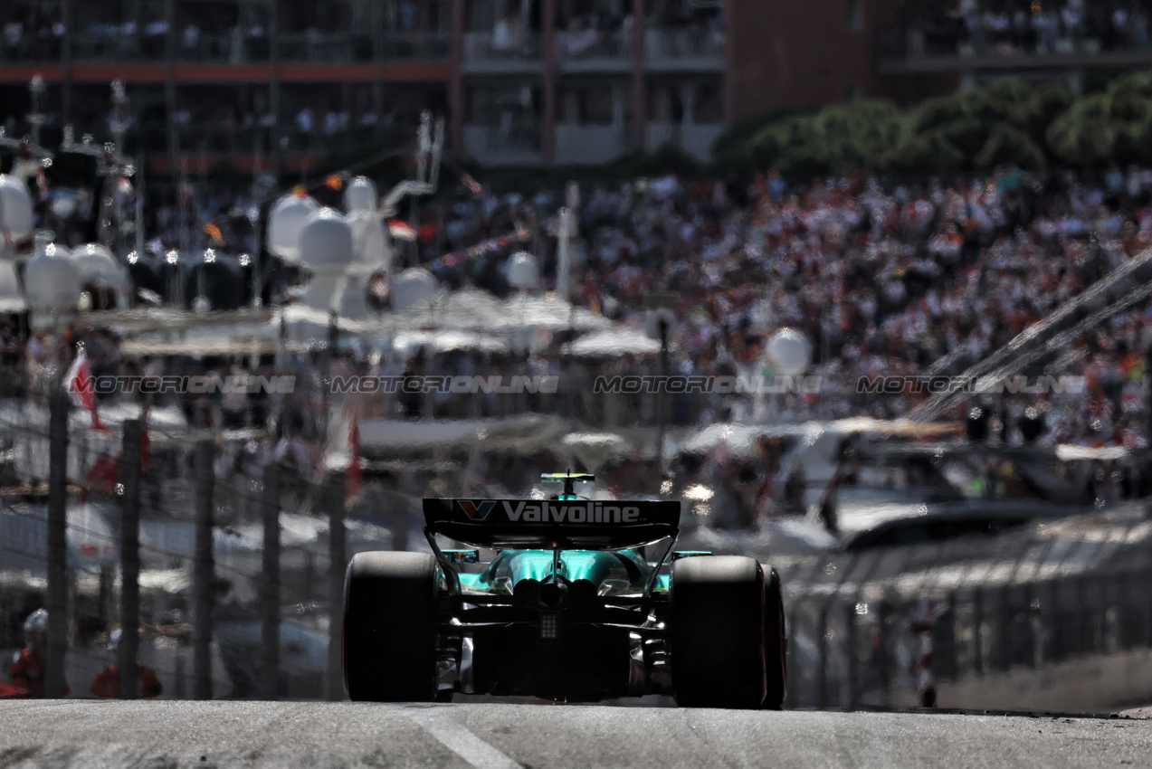 GP MONACO, Fernando Alonso (ESP) Aston Martin F1 Team AMR25.

24.05.2025. Formula 1 World Championship, Rd 8, Monaco Grand Prix, Monte Carlo, Monaco, Qualifiche Day.

- www.xpbimages.com, EMail: requests@xpbimages.com © Copyright: Moy / XPB Images