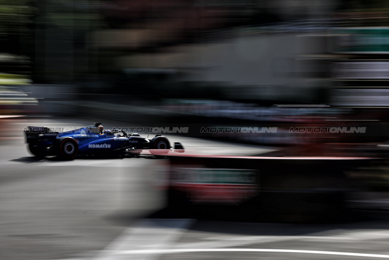 GP MONACO, Alexander Albon (THA) Atlassian Williams Racing FW47.

24.05.2025. Formula 1 World Championship, Rd 8, Monaco Grand Prix, Monte Carlo, Monaco, Qualifiche Day.

- www.xpbimages.com, EMail: requests@xpbimages.com © Copyright: Charniaux / XPB Images