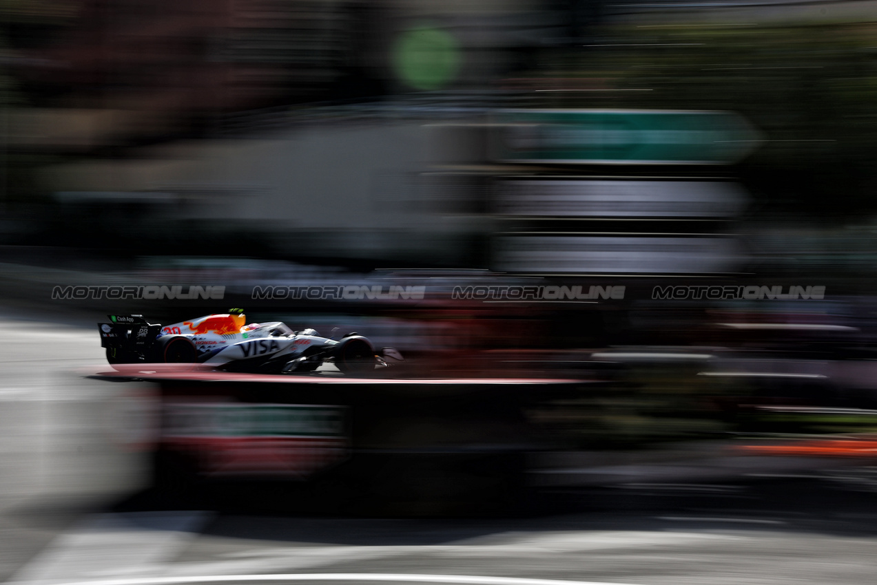 GP MONACO, Liam Lawson (NZL) Racing Bulls VCARB 02.

24.05.2025. Formula 1 World Championship, Rd 8, Monaco Grand Prix, Monte Carlo, Monaco, Qualifiche Day.

- www.xpbimages.com, EMail: requests@xpbimages.com © Copyright: Charniaux / XPB Images