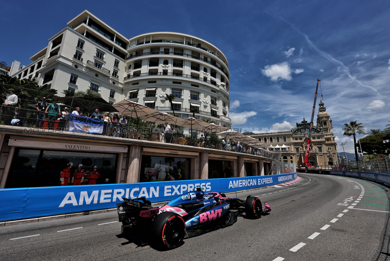 GP MONACO, Franco Colapinto (ARG) Alpine F1 Team A525.

24.05.2025. Formula 1 World Championship, Rd 8, Monaco Grand Prix, Monte Carlo, Monaco, Qualifiche Day.

- www.xpbimages.com, EMail: requests@xpbimages.com © Copyright: Moy / XPB Images