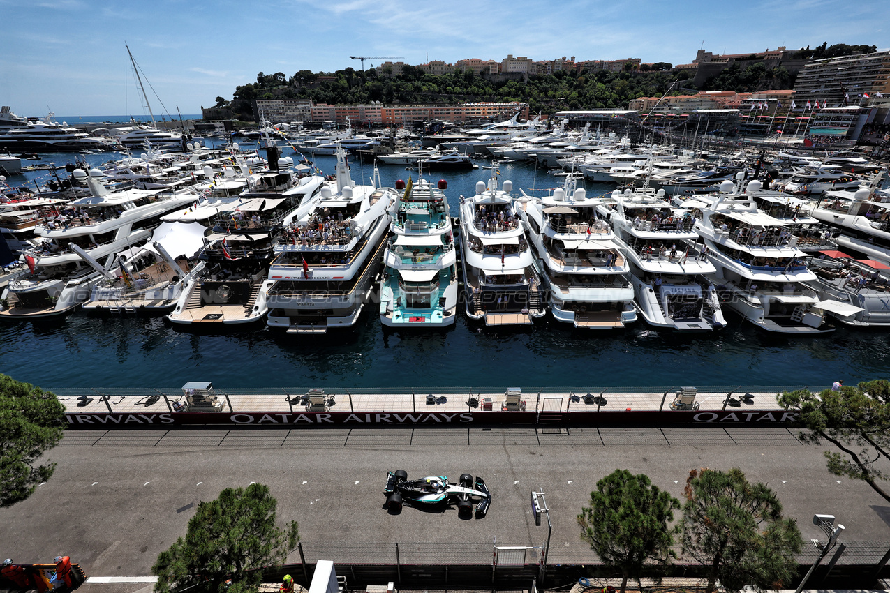 GP MONACO, Andrea Kimi Antonelli (ITA) Mercedes AMG F1 W16.

24.05.2025. Formula 1 World Championship, Rd 8, Monaco Grand Prix, Monte Carlo, Monaco, Qualifiche Day.

- www.xpbimages.com, EMail: requests@xpbimages.com © Copyright: Moy / XPB Images