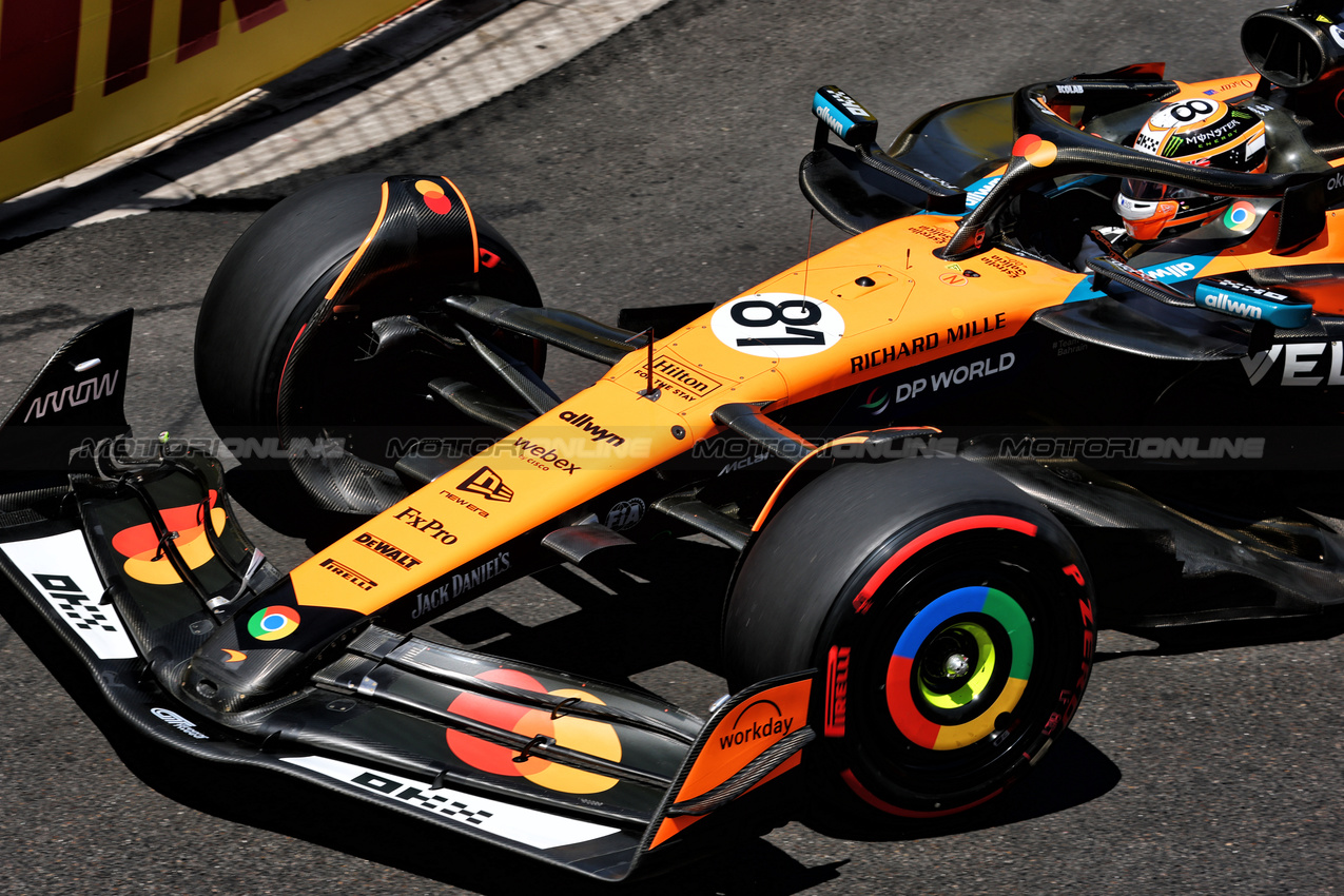 GP MONACO, Oscar Piastri (AUS) McLaren MCL39.

24.05.2025. Formula 1 World Championship, Rd 8, Monaco Grand Prix, Monte Carlo, Monaco, Qualifiche Day.

- www.xpbimages.com, EMail: requests@xpbimages.com © Copyright: Batchelor / XPB Images
