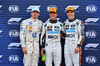 GP MONACO, Qualifiche top three in parc ferme (L to R): Charles Leclerc (MON) Ferrari, second; Lando Norris (GBR) McLaren, pole position; Oscar Piastri (AUS) McLaren, third.

24.05.2025. Formula 1 World Championship, Rd 8, Monaco Grand Prix, Monte Carlo, Monaco, Qualifiche Day.

- www.xpbimages.com, EMail: requests@xpbimages.com © Copyright: Batchelor / XPB Images