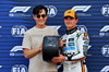 GP MONACO, (L to R): Lee Jung-jae (KOR) Actor presents the Pirelli Pole Position Award to Lando Norris (GBR) McLaren in qualifying parc ferme.

24.05.2025. Formula 1 World Championship, Rd 8, Monaco Grand Prix, Monte Carlo, Monaco, Qualifiche Day.

- www.xpbimages.com, EMail: requests@xpbimages.com © Copyright: Batchelor / XPB Images