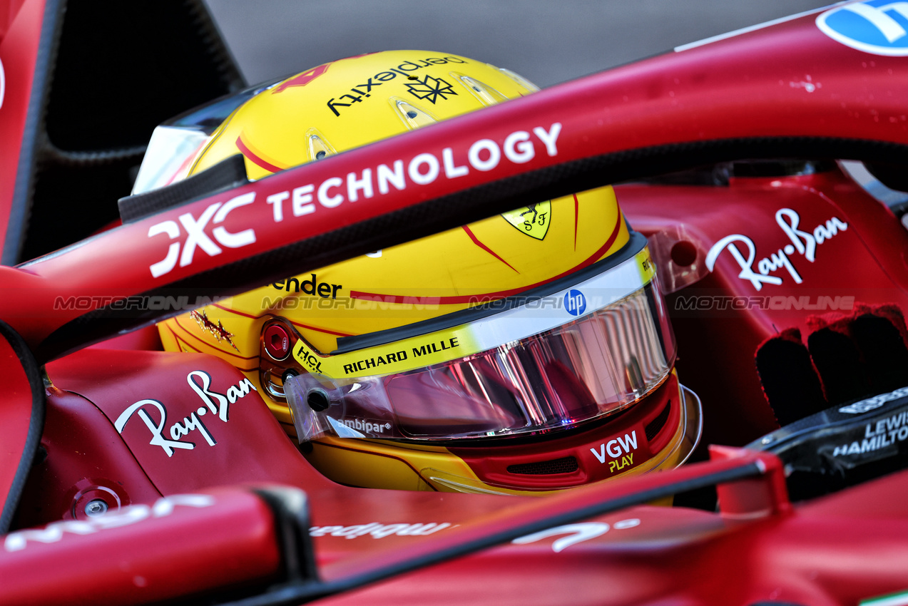 GP MONACO, Lewis Hamilton (GBR) Ferrari SF-25.

23.05.2025. Formula 1 World Championship, Rd 8, Monaco Grand Prix, Monte Carlo, Monaco, Practice Day.

- www.xpbimages.com, EMail: requests@xpbimages.com © Copyright: Batchelor / XPB Images