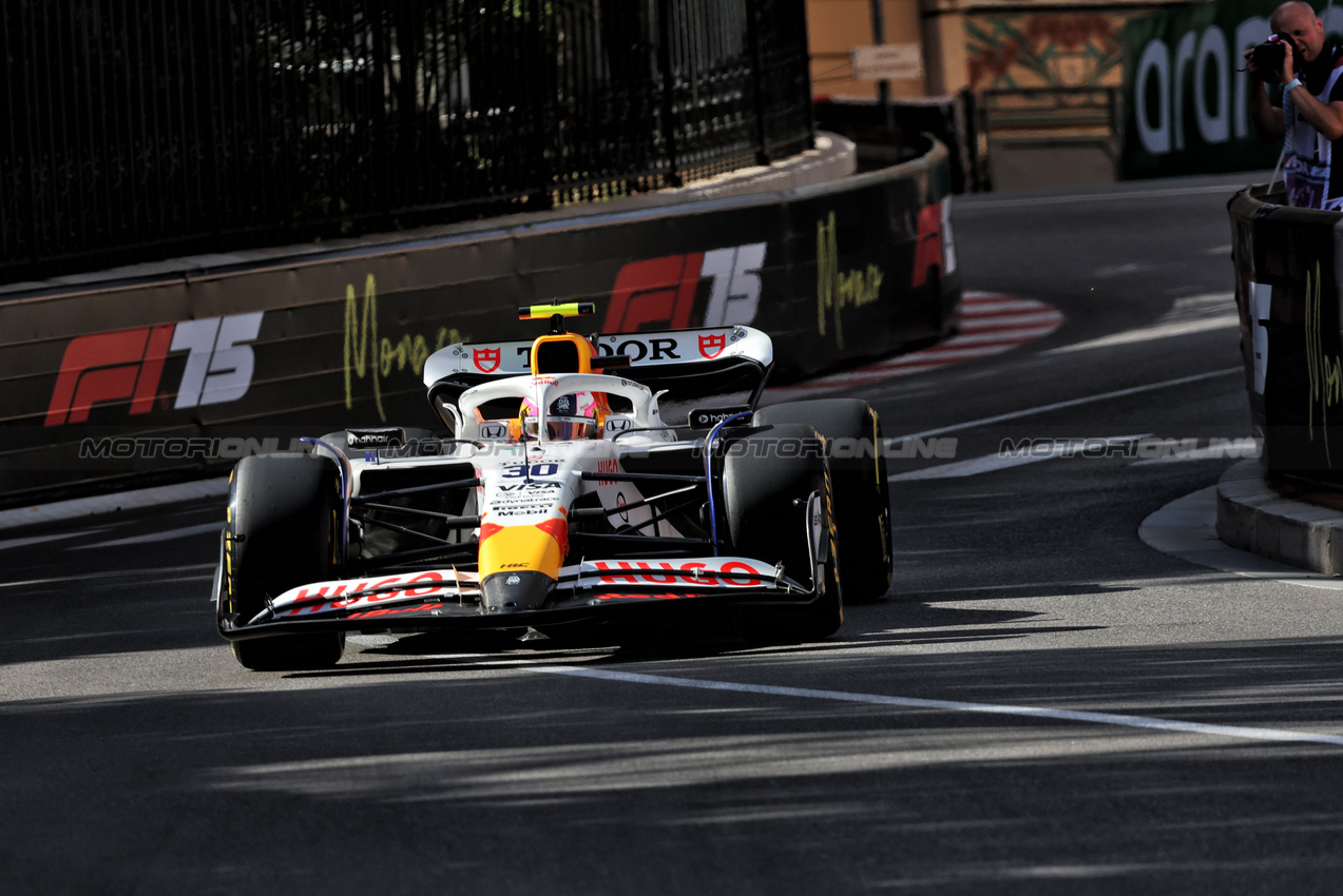 GP MONACO, Liam Lawson (NZL) Racing Bulls VCARB 02.

23.05.2025. Formula 1 World Championship, Rd 8, Monaco Grand Prix, Monte Carlo, Monaco, Practice Day.

- www.xpbimages.com, EMail: requests@xpbimages.com © Copyright: Bearne / XPB Images