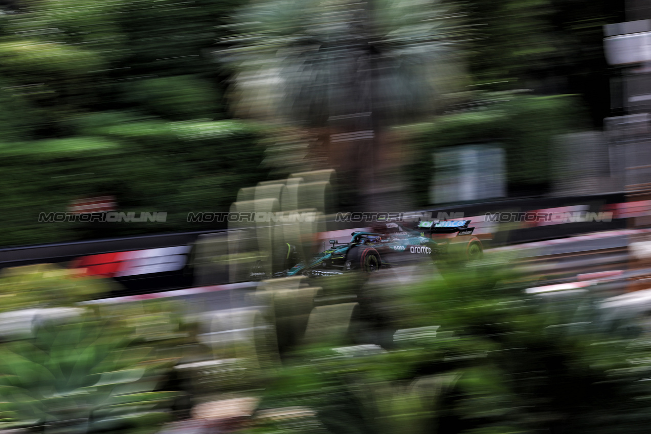GP MONACO, Fernando Alonso (ESP) Aston Martin F1 Team AMR25.

23.05.2025. Formula 1 World Championship, Rd 8, Monaco Grand Prix, Monte Carlo, Monaco, Practice Day.

- www.xpbimages.com, EMail: requests@xpbimages.com © Copyright: Bearne / XPB Images