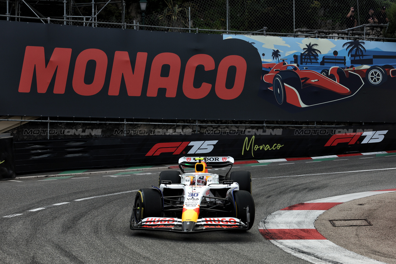 GP MONACO, Liam Lawson (NZL) Racing Bulls VCARB 02.

23.05.2025. Formula 1 World Championship, Rd 8, Monaco Grand Prix, Monte Carlo, Monaco, Practice Day.

- www.xpbimages.com, EMail: requests@xpbimages.com © Copyright: Bearne / XPB Images