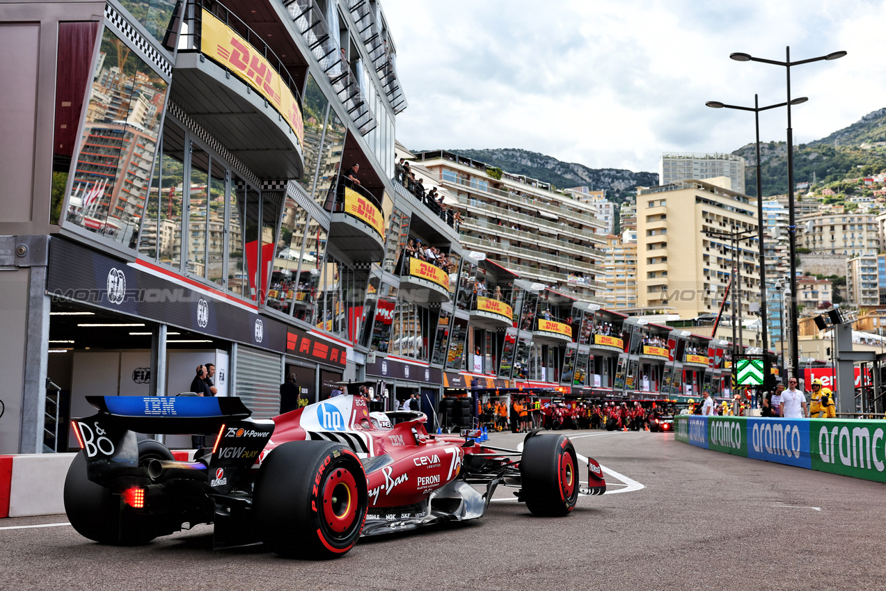 GP MONACO, Charles Leclerc (MON) Ferrari SF-25.

23.05.2025. Formula 1 World Championship, Rd 8, Monaco Grand Prix, Monte Carlo, Monaco, Practice Day.

- www.xpbimages.com, EMail: requests@xpbimages.com © Copyright: Batchelor / XPB Images