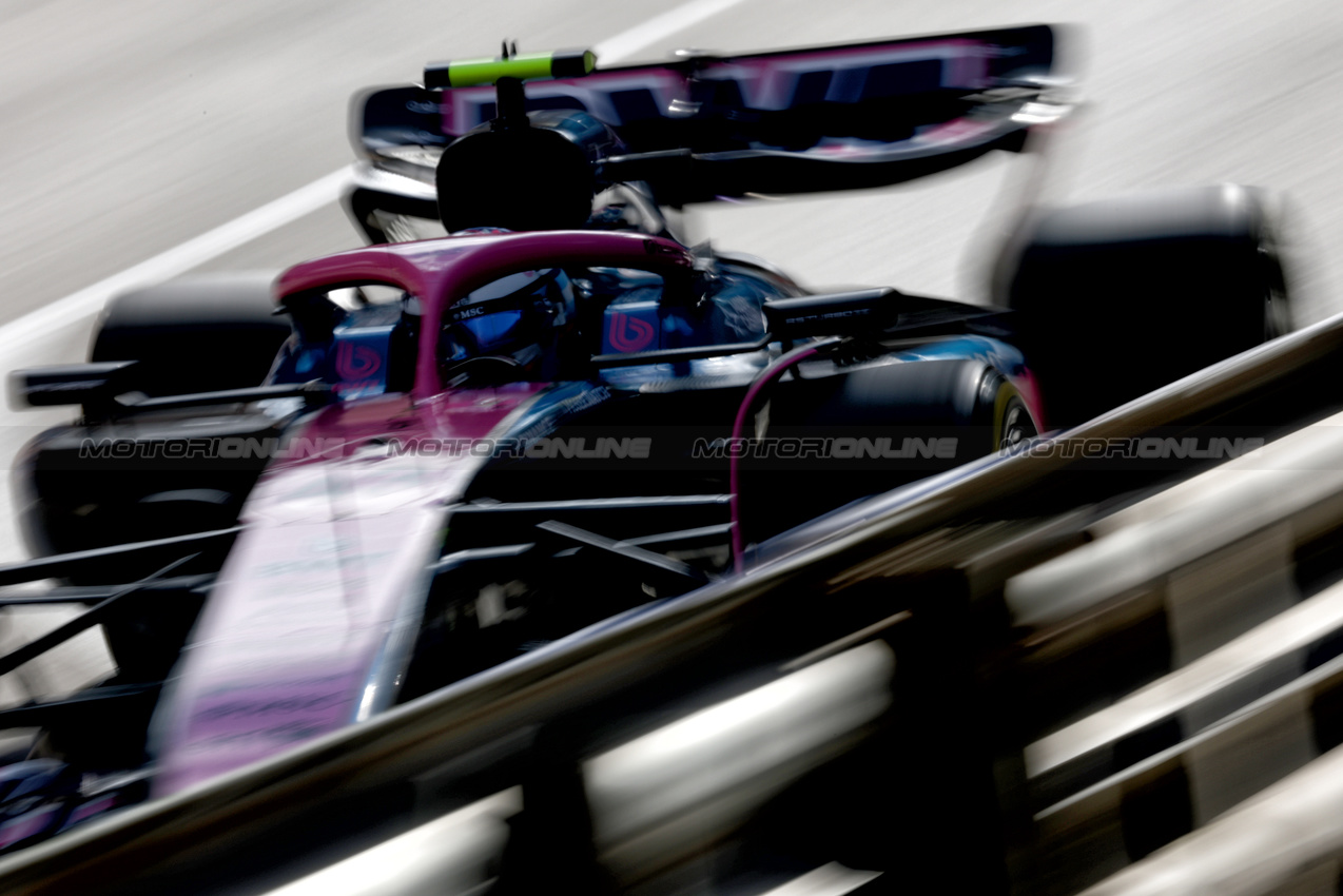 GP MONACO, Franco Colapinto (ARG) Alpine F1 Team A525.

23.05.2025. Formula 1 World Championship, Rd 8, Monaco Grand Prix, Monte Carlo, Monaco, Practice Day.

 - www.xpbimages.com, EMail: requests@xpbimages.com © Copyright: Coates / XPB Images