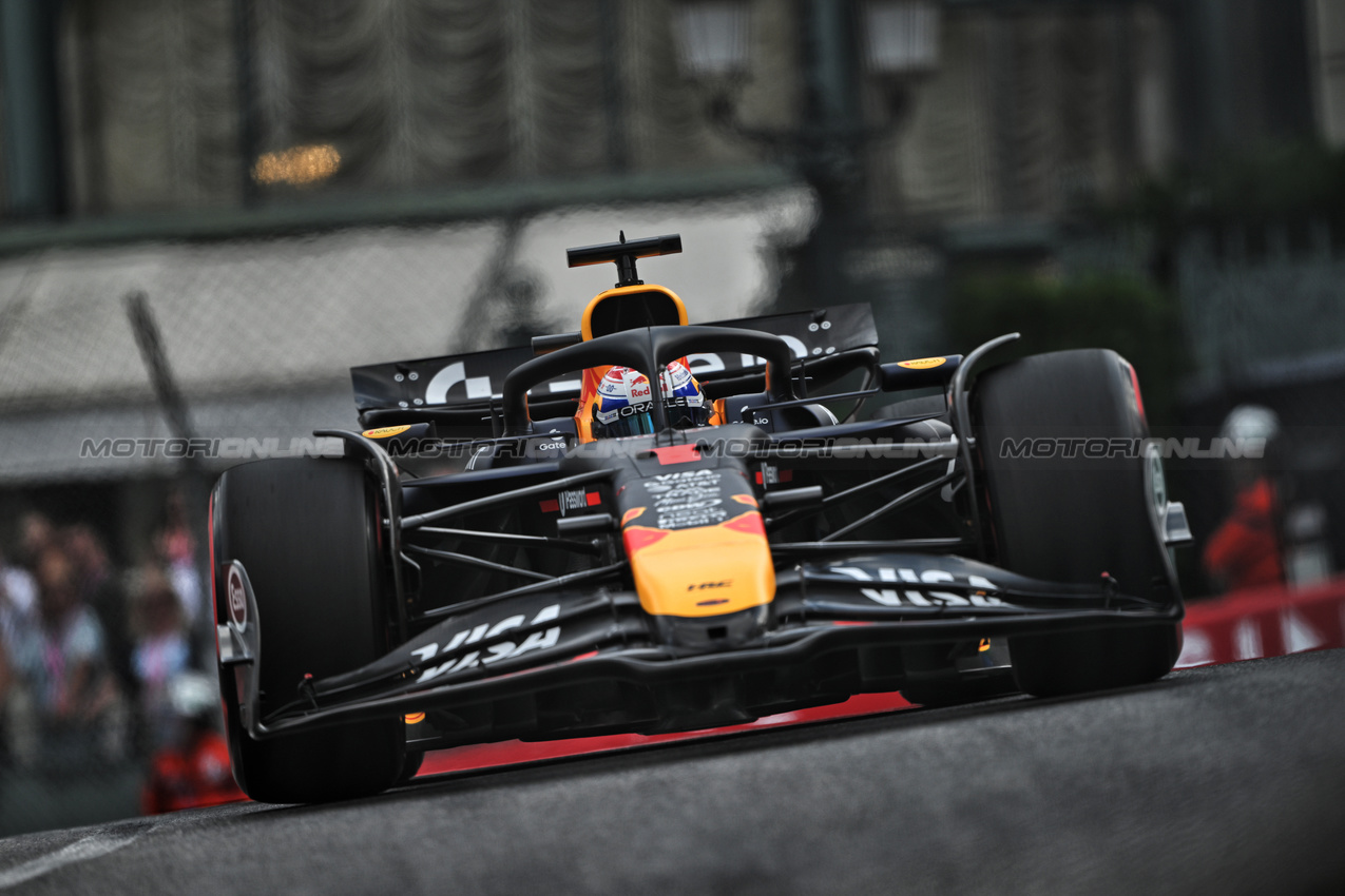 GP MONACO, Max Verstappen (NLD) Red Bull Racing RB21.

23.05.2025. Formula 1 World Championship, Rd 8, Monaco Grand Prix, Monte Carlo, Monaco, Practice Day.

- www.xpbimages.com, EMail: requests@xpbimages.com © Copyright: Price / XPB Images