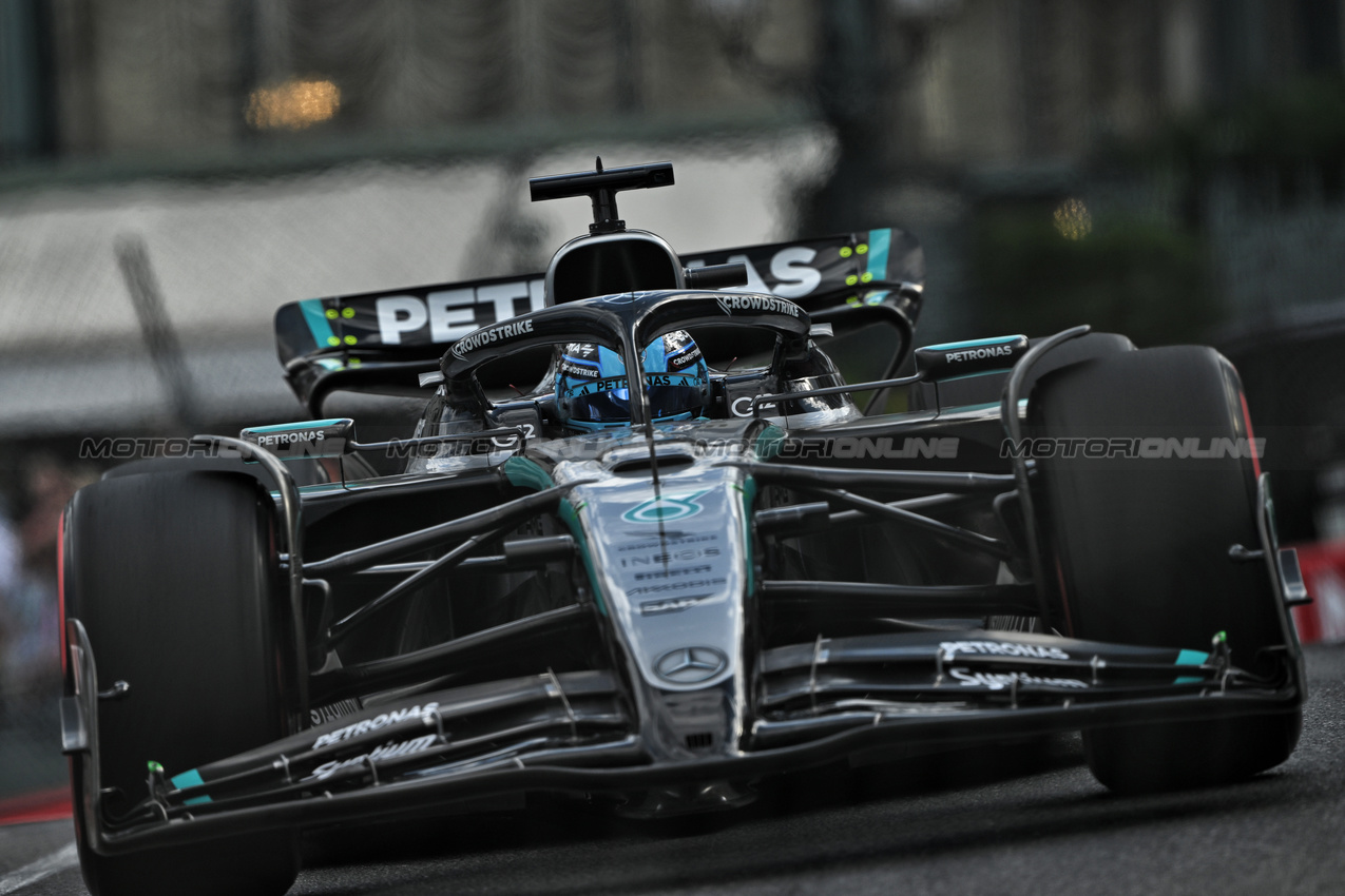 GP MONACO, George Russell (GBR) Mercedes AMG F1 W16.

23.05.2025. Formula 1 World Championship, Rd 8, Monaco Grand Prix, Monte Carlo, Monaco, Practice Day.

- www.xpbimages.com, EMail: requests@xpbimages.com © Copyright: Price / XPB Images
