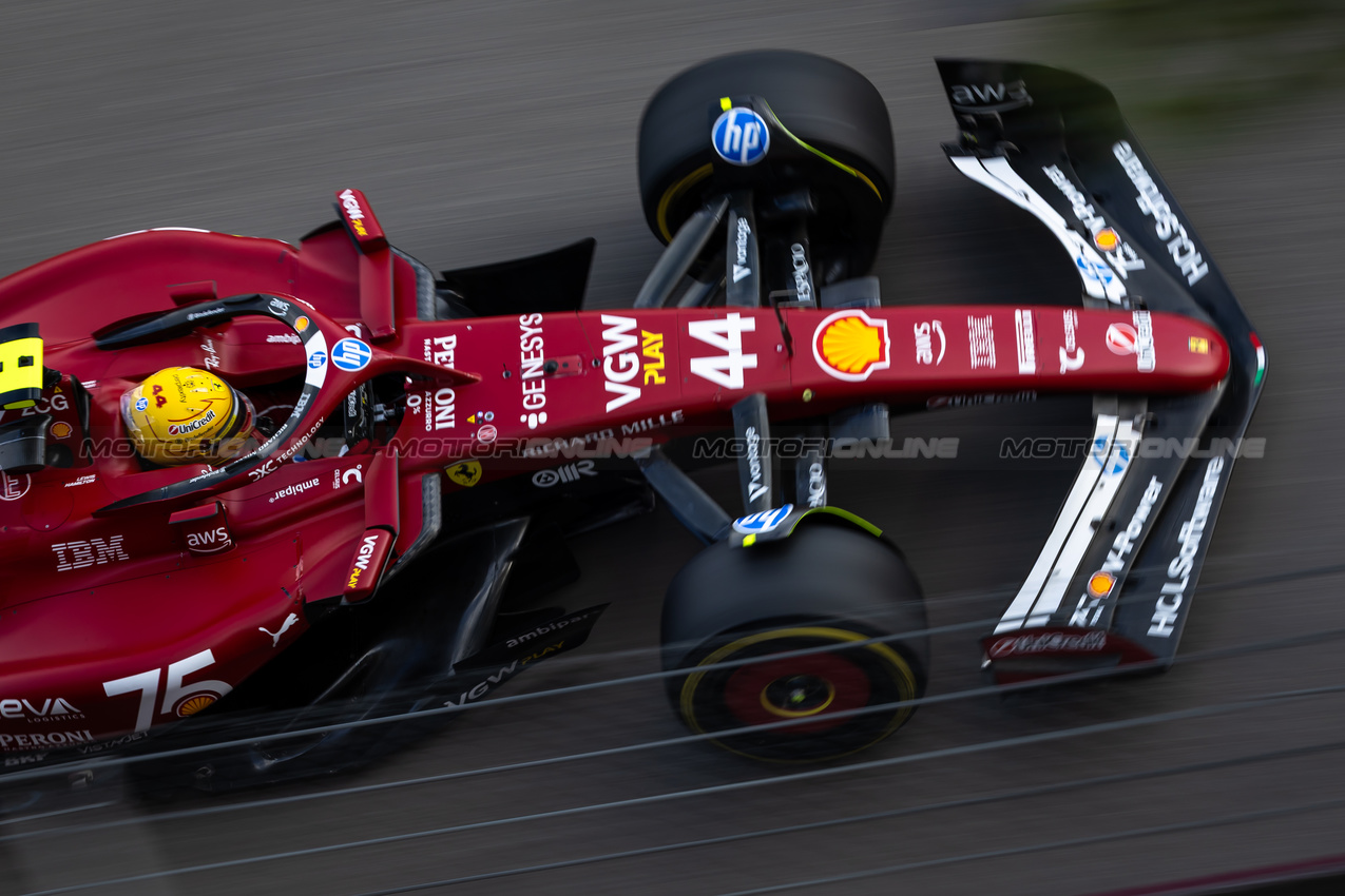 GP MONACO, Lewis Hamilton (GBR) Ferrari SF-25.

23.05.2025. Formula 1 World Championship, Rd 8, Monaco Grand Prix, Monte Carlo, Monaco, Practice Day.

- www.xpbimages.com, EMail: requests@xpbimages.com © Copyright: Bearne / XPB Images