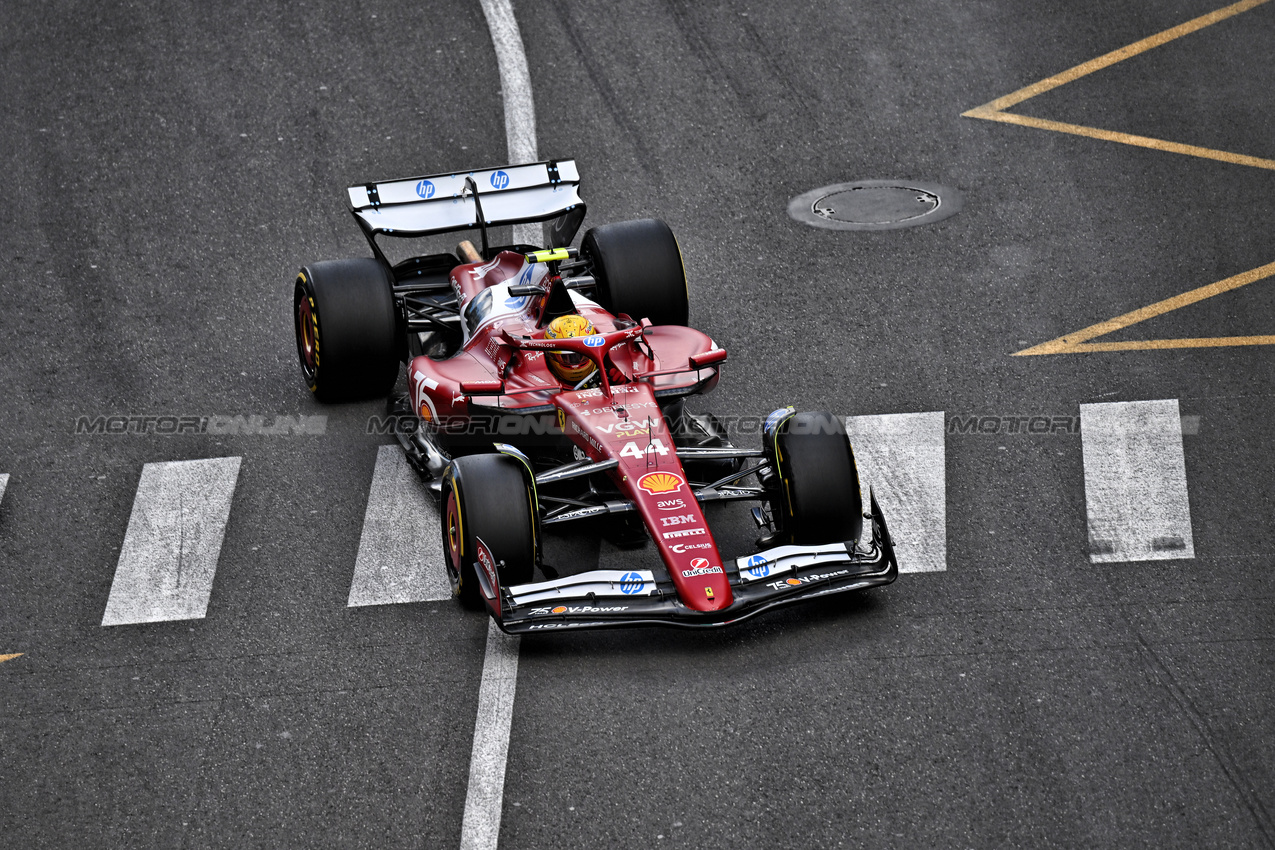 GP MONACO, Lewis Hamilton (GBR) Ferrari SF-25.

23.05.2025. Formula 1 World Championship, Rd 8, Monaco Grand Prix, Monte Carlo, Monaco, Practice Day.

- www.xpbimages.com, EMail: requests@xpbimages.com © Copyright: Price / XPB Images