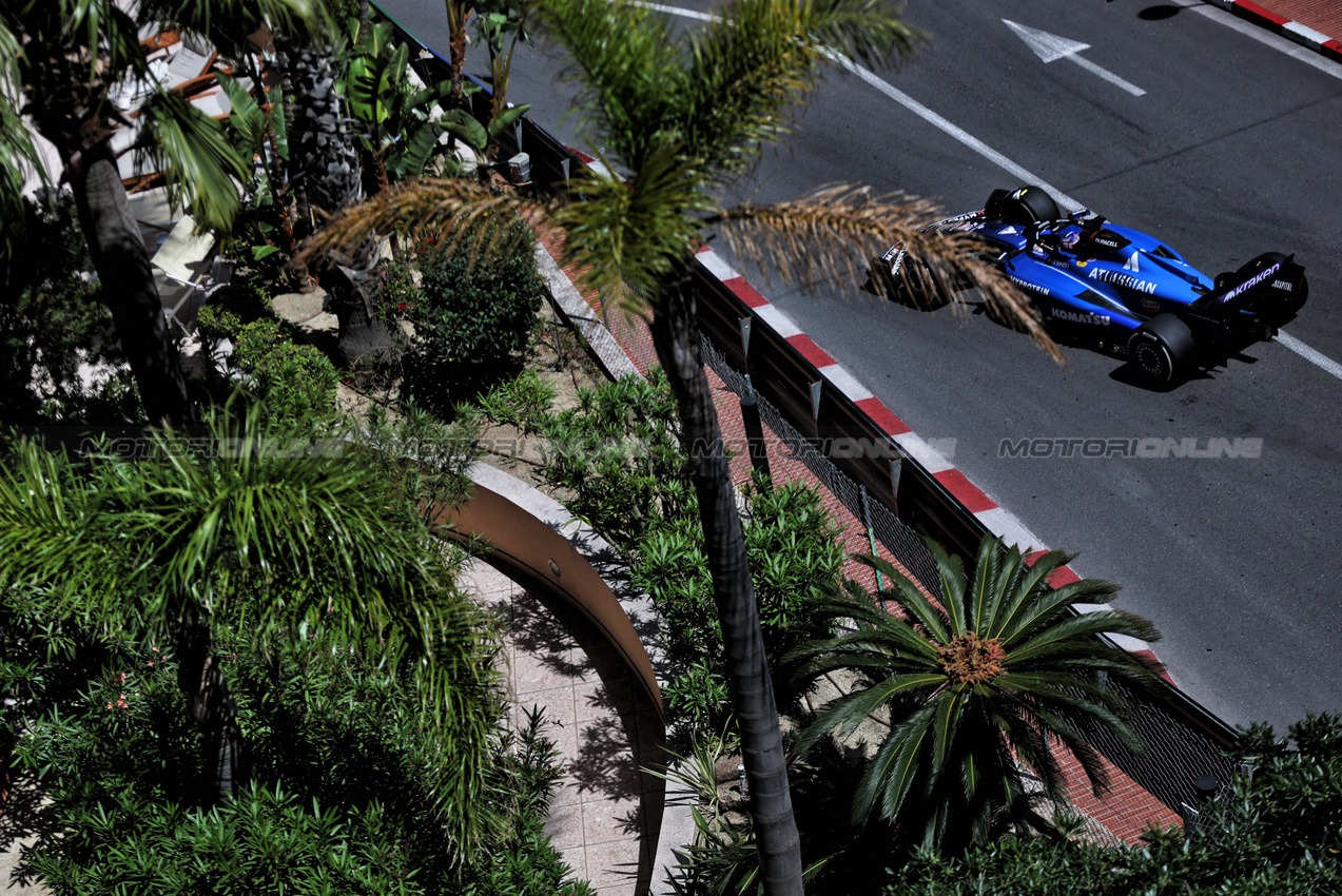 GP MONACO, Alexander Albon (THA) Atlassian Williams Racing FW47.

23.05.2025. Formula 1 World Championship, Rd 8, Monaco Grand Prix, Monte Carlo, Monaco, Practice Day.

- www.xpbimages.com, EMail: requests@xpbimages.com © Copyright: Charniaux / XPB Images