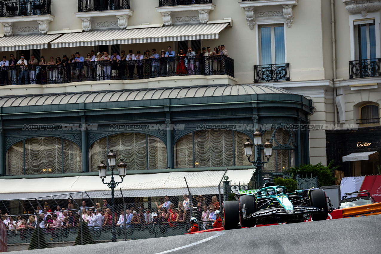 GP MONACO, Lance Stroll (CDN) Aston Martin F1 Team AMR25.

23.05.2025. Formula 1 World Championship, Rd 8, Monaco Grand Prix, Monte Carlo, Monaco, Practice Day.

- www.xpbimages.com, EMail: requests@xpbimages.com © Copyright: Bearne / XPB Images