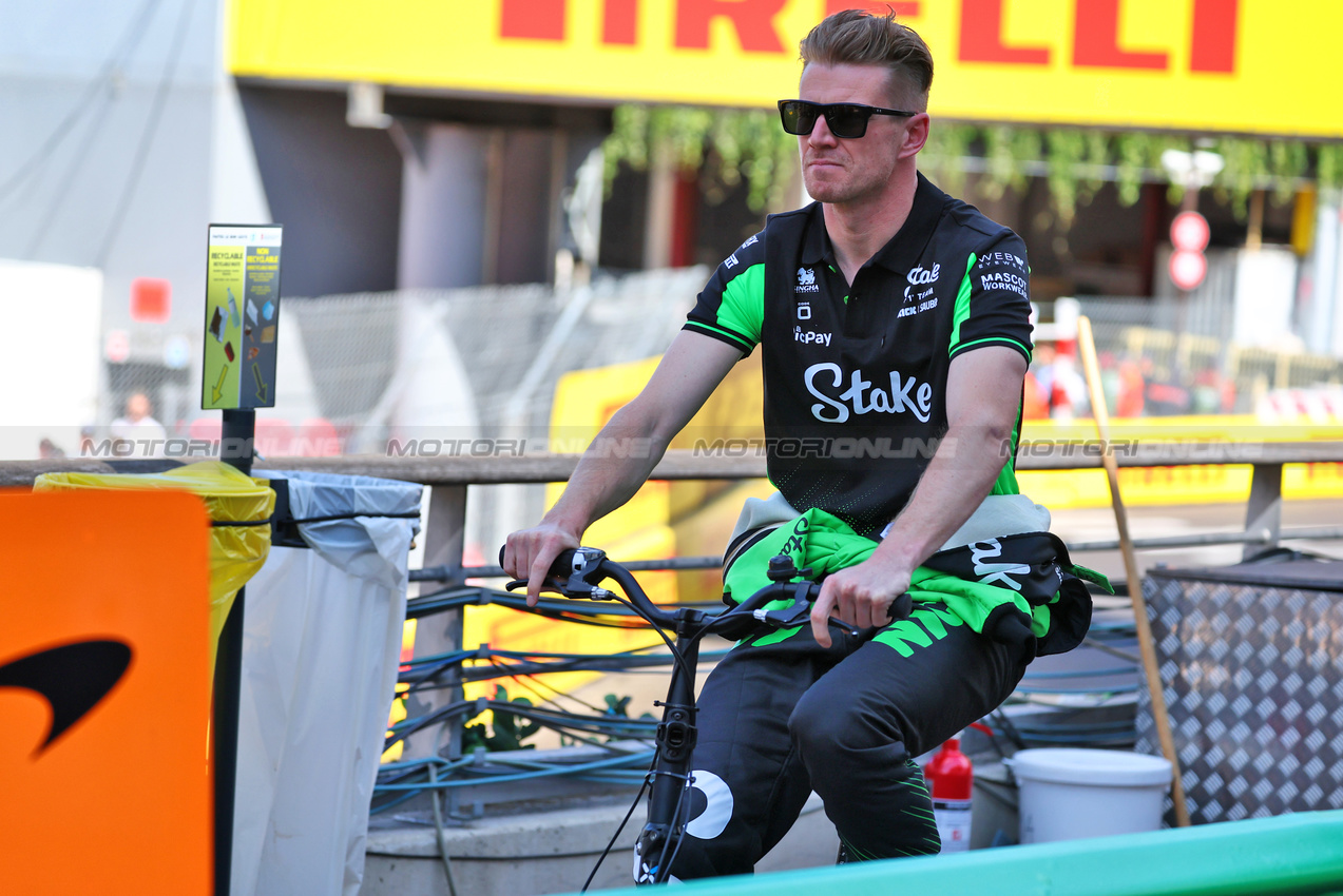 GP MONACO, Nico Hulkenberg (GER) Sauber.

23.05.2025. Formula 1 World Championship, Rd 8, Monaco Grand Prix, Monte Carlo, Monaco, Practice Day.

- www.xpbimages.com, EMail: requests@xpbimages.com © Copyright: Batchelor / XPB Images