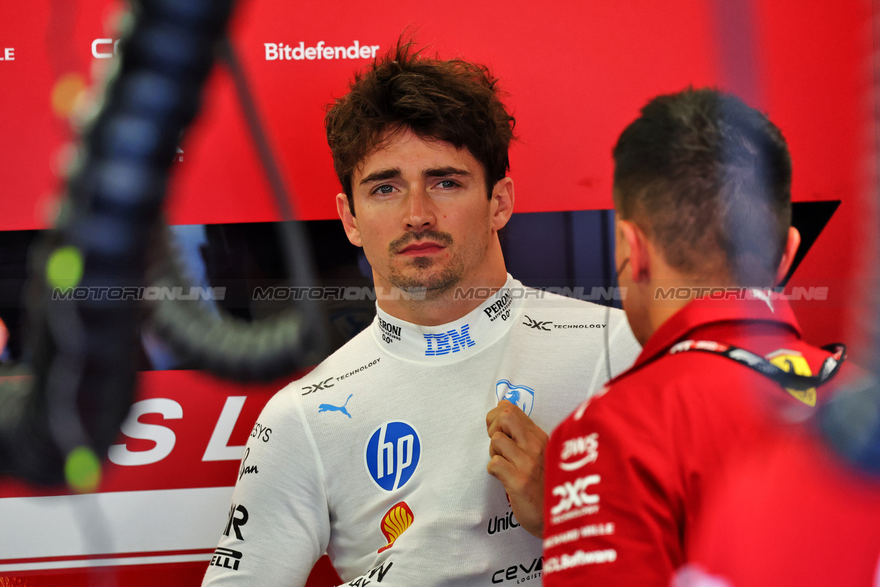 GP MONACO, Charles Leclerc (MON) Ferrari.

23.05.2025. Formula 1 World Championship, Rd 8, Monaco Grand Prix, Monte Carlo, Monaco, Practice Day.

- www.xpbimages.com, EMail: requests@xpbimages.com © Copyright: Batchelor / XPB Images