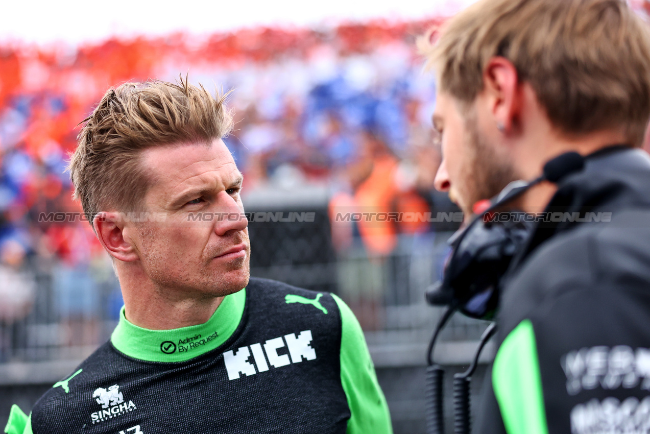 GP OLANDA, Nico Hulkenberg (GER) Sauber on the grid.

31.08.2025. Formula 1 World Championship, Rd 15, Dutch Grand Prix, Zandvoort, Netherlands, Gara Day.

- www.xpbimages.com, EMail: requests@xpbimages.com © Copyright: Charniaux / XPB Images