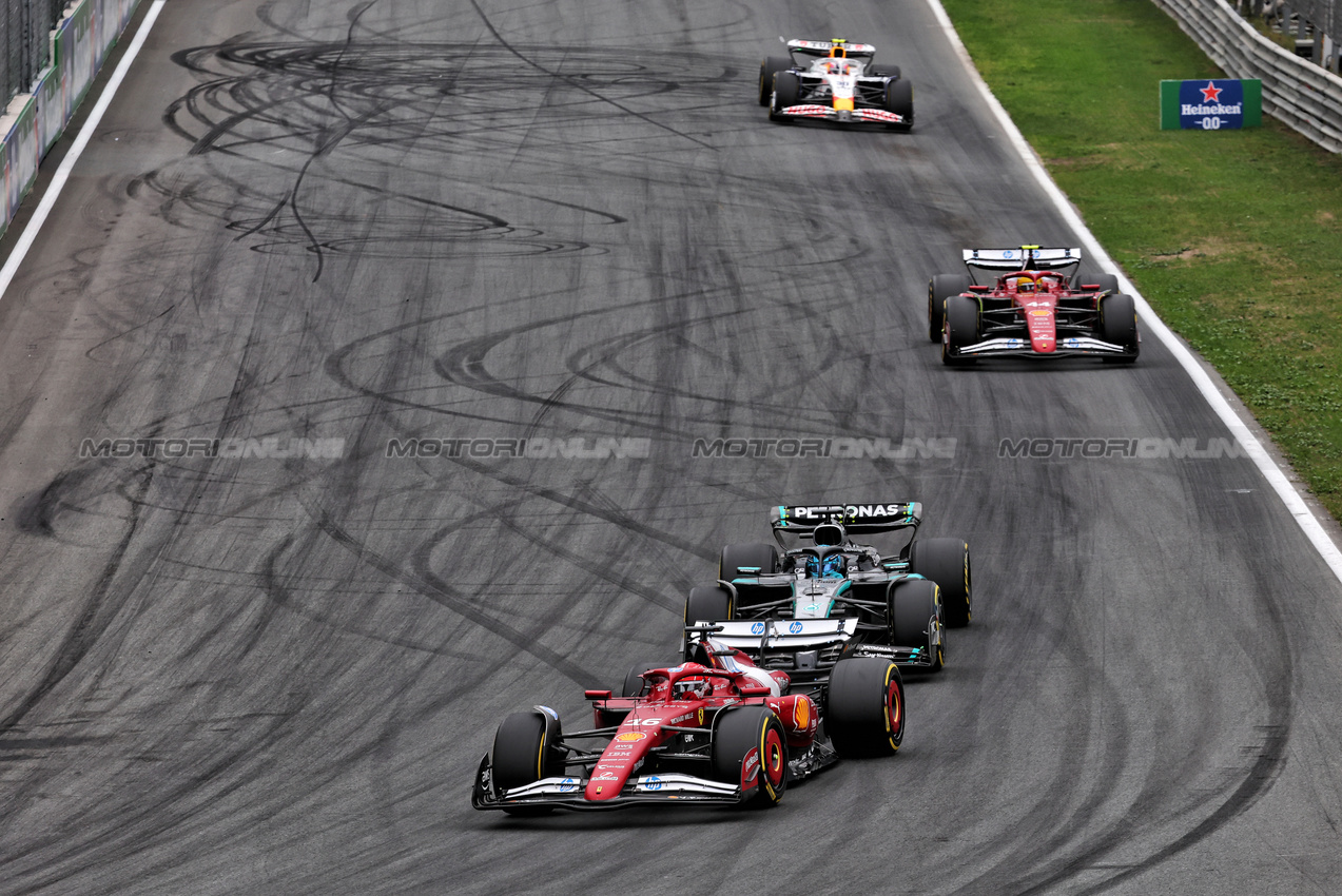 GP OLANDA, Charles Leclerc (MON) Ferrari SF-25.

31.08.2025. Formula 1 World Championship, Rd 15, Dutch Grand Prix, Zandvoort, Netherlands, Gara Day.

- www.xpbimages.com, EMail: requests@xpbimages.com © Copyright: Batchelor / XPB Images