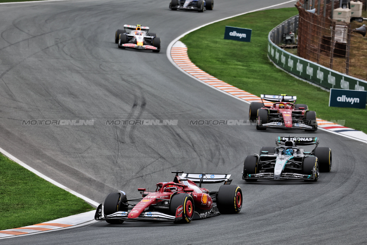 GP OLANDA, Charles Leclerc (MON) Ferrari SF-25.

31.08.2025. Formula 1 World Championship, Rd 15, Dutch Grand Prix, Zandvoort, Netherlands, Gara Day.

- www.xpbimages.com, EMail: requests@xpbimages.com © Copyright: Moy / XPB Images