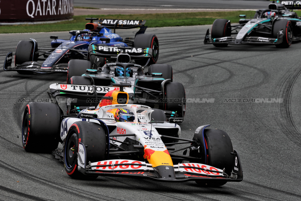 GP OLANDA, Isack Hadjar (FRA) Racing Bulls VCARB 02.

31.08.2025. Formula 1 World Championship, Rd 15, Dutch Grand Prix, Zandvoort, Netherlands, Gara Day.

- www.xpbimages.com, EMail: requests@xpbimages.com © Copyright: Charniaux / XPB Images