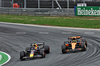 GP OLANDA, Max Verstappen (NLD) Red Bull Racing RB21 e Lando Norris (GBR) McLaren MCL39 battle for position.

31.08.2025. Formula 1 World Championship, Rd 15, Dutch Grand Prix, Zandvoort, Netherlands, Gara Day.

- www.xpbimages.com, EMail: requests@xpbimages.com © Copyright: Batchelor / XPB Images