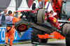 GP OLANDA, Lewis Hamilton (GBR) Ferrari SF-25 crashed out of the race.

31.08.2025. Formula 1 World Championship, Rd 15, Dutch Grand Prix, Zandvoort, Netherlands, Gara Day.

- www.xpbimages.com, EMail: requests@xpbimages.com © Copyright: Moy / XPB Images