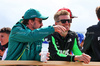 GP OLANDA, (L to R): Fernando Alonso (ESP) Aston Martin F1 Team with Nico Hulkenberg (GER) Sauber on the drivers' parade.

31.08.2025. Formula 1 World Championship, Rd 15, Dutch Grand Prix, Zandvoort, Netherlands, Gara Day.

- www.xpbimages.com, EMail: requests@xpbimages.com © Copyright: Batchelor / XPB Images