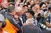 GP OLANDA, Isack Hadjar (FRA) Racing Bulls celebrates his third position in parc ferme with Dr Helmut Marko (AUT) Red Bull Motorsport Consultant.

31.08.2025. Formula 1 World Championship, Rd 15, Dutch Grand Prix, Zandvoort, Netherlands, Gara Day.

- www.xpbimages.com, EMail: requests@xpbimages.com © Copyright: Moy / XPB Images