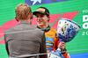 GP OLANDA, Gara winner Oscar Piastri (AUS) McLaren celebrates on the podium.

31.08.2025. Formula 1 World Championship, Rd 15, Dutch Grand Prix, Zandvoort, Netherlands, Gara Day.

- www.xpbimages.com, EMail: requests@xpbimages.com © Copyright: Batchelor / XPB Images