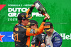GP OLANDA, (L to R): Gara winner Oscar Piastri (AUS) McLaren celebrates on the podium with third placed Isack Hadjar (FRA) Racing Bulls.

31.08.2025. Formula 1 World Championship, Rd 15, Dutch Grand Prix, Zandvoort, Netherlands, Gara Day.

- www.xpbimages.com, EMail: requests@xpbimages.com © Copyright: Bearne / XPB Images