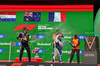 GP OLANDA, The podium (L to R): Max Verstappen (NLD) Red Bull Racing, second; Oscar Piastri (AUS) McLaren, vincitore; Isack Hadjar (FRA) Racing Bulls, third; Laura Bowden (GBR) McLaren Chief Financial Officer.

31.08.2025. Formula 1 World Championship, Rd 15, Dutch Grand Prix, Zandvoort, Netherlands, Gara Day.

- www.xpbimages.com, EMail: requests@xpbimages.com © Copyright: Bearne / XPB Images