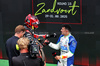 GP OLANDA, Isack Hadjar (FRA) Racing Bulls celebrates his third position in parc ferme with Esteban Ocon (FRA) Haas F1 Team.

31.08.2025. Formula 1 World Championship, Rd 15, Dutch Grand Prix, Zandvoort, Netherlands, Gara Day.

- www.xpbimages.com, EMail: requests@xpbimages.com © Copyright: Bearne / XPB Images