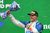 GP OLANDA, Isack Hadjar (FRA) Racing Bulls celebrates his third position on the podium.

31.08.2025. Formula 1 World Championship, Rd 15, Dutch Grand Prix, Zandvoort, Netherlands, Gara Day.

- www.xpbimages.com, EMail: requests@xpbimages.com © Copyright: Bearne / XPB Images
