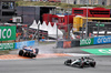 GP OLANDA, Charles Leclerc (MON) Ferrari SF-25 crashed out of the race after colliding with Andrea Kimi Antonelli (ITA) Mercedes AMG F1 W16.

31.08.2025. Formula 1 World Championship, Rd 15, Dutch Grand Prix, Zandvoort, Netherlands, Gara Day.

- www.xpbimages.com, EMail: requests@xpbimages.com © Copyright: Moy / XPB Images