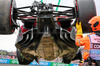 GP OLANDA, The damaged Ferrari SF-25 of Charles Leclerc (MON) after he crashed out of the race.

31.08.2025. Formula 1 World Championship, Rd 15, Dutch Grand Prix, Zandvoort, Netherlands, Gara Day.

- www.xpbimages.com, EMail: requests@xpbimages.com © Copyright: Moy / XPB Images