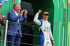 GP OLANDA, Isack Hadjar (FRA) Racing Bulls celebrates his third position on the podium.

31.08.2025. Formula 1 World Championship, Rd 15, Dutch Grand Prix, Zandvoort, Netherlands, Gara Day.

- www.xpbimages.com, EMail: requests@xpbimages.com © Copyright: Moy / XPB Images