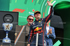 GP OLANDA, Max Verstappen (NLD) Red Bull Racing celebrates his second position on the podium.

31.08.2025. Formula 1 World Championship, Rd 15, Dutch Grand Prix, Zandvoort, Netherlands, Gara Day.

- www.xpbimages.com, EMail: requests@xpbimages.com © Copyright: Moy / XPB Images