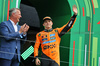 GP OLANDA, Gara winner Oscar Piastri (AUS) McLaren celebrates on the podium.

31.08.2025. Formula 1 World Championship, Rd 15, Dutch Grand Prix, Zandvoort, Netherlands, Gara Day.

- www.xpbimages.com, EMail: requests@xpbimages.com © Copyright: Moy / XPB Images