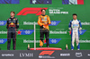 GP OLANDA, The podium (L to R): Max Verstappen (NLD) Red Bull Racing, second; Oscar Piastri (AUS) McLaren, vincitore; Isack Hadjar (FRA) Racing Bulls, third.

31.08.2025. Formula 1 World Championship, Rd 15, Dutch Grand Prix, Zandvoort, Netherlands, Gara Day.

- www.xpbimages.com, EMail: requests@xpbimages.com © Copyright: Moy / XPB Images