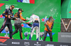 GP OLANDA, The podium (L to R): Max Verstappen (NLD) Red Bull Racing, second; Oscar Piastri (AUS) McLaren, vincitore; Isack Hadjar (FRA) Racing Bulls, third; Laura Bowden (GBR) McLaren Chief Financial Officer.

31.08.2025. Formula 1 World Championship, Rd 15, Dutch Grand Prix, Zandvoort, Netherlands, Gara Day.

- www.xpbimages.com, EMail: requests@xpbimages.com © Copyright: Moy / XPB Images
