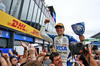 GP OLANDA, Isack Hadjar (FRA) Racing Bulls celebrates his third position with the team.

31.08.2025. Formula 1 World Championship, Rd 15, Dutch Grand Prix, Zandvoort, Netherlands, Gara Day.

- www.xpbimages.com, EMail: requests@xpbimages.com © Copyright: Price / XPB Images