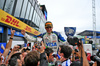 GP OLANDA, Isack Hadjar (FRA) Racing Bulls celebrates his third position with the team.

31.08.2025. Formula 1 World Championship, Rd 15, Dutch Grand Prix, Zandvoort, Netherlands, Gara Day.

- www.xpbimages.com, EMail: requests@xpbimages.com © Copyright: Price / XPB Images