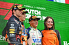GP OLANDA, Isack Hadjar (FRA) Racing Bulls celebrates his third position with the team.

31.08.2025. Formula 1 World Championship, Rd 15, Dutch Grand Prix, Zandvoort, Netherlands, Gara Day.

- www.xpbimages.com, EMail: requests@xpbimages.com © Copyright: Price / XPB Images