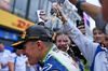 GP OLANDA, Isack Hadjar (FRA) Racing Bulls celebrates his third position with the team.

31.08.2025. Formula 1 World Championship, Rd 15, Dutch Grand Prix, Zandvoort, Netherlands, Gara Day.

- www.xpbimages.com, EMail: requests@xpbimages.com © Copyright: Price / XPB Images