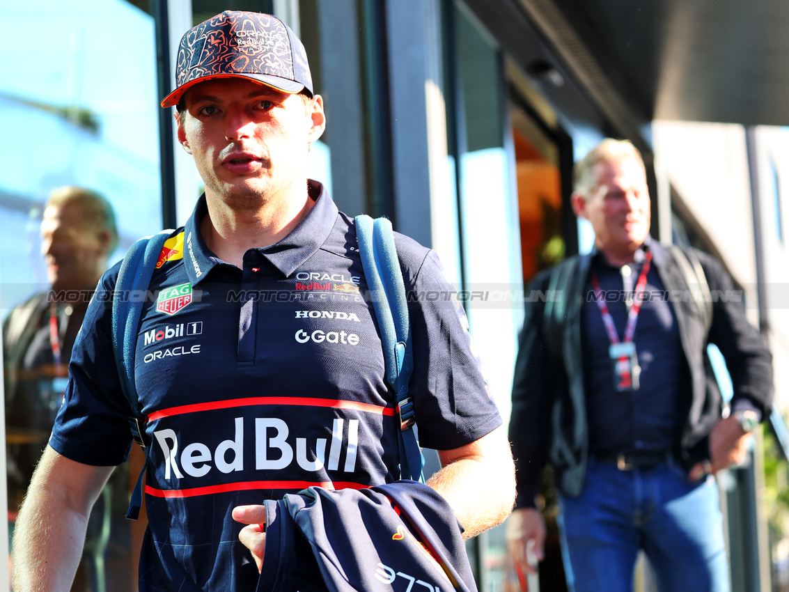 GP OLANDA, Max Verstappen (NLD) Red Bull Racing.

28.08.2025. Formula 1 World Championship, Rd 15, Dutch Grand Prix, Zandvoort, Netherlands, Preparation Day.

- www.xpbimages.com, EMail: requests@xpbimages.com © Copyright: Batchelor / XPB Images