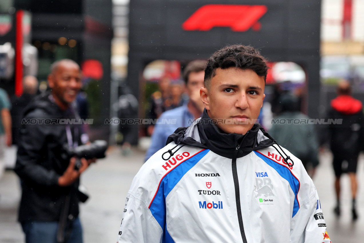 GP OLANDA, Isack Hadjar (FRA) Racing Bulls.

28.08.2025. Formula 1 World Championship, Rd 15, Dutch Grand Prix, Zandvoort, Netherlands, Preparation Day.

- www.xpbimages.com, EMail: requests@xpbimages.com © Copyright: Bearne / XPB Images