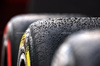 GP OLANDA, Slick Pirelli tyre covered in raindrops in the paddock.

28.08.2025. Formula 1 World Championship, Rd 15, Dutch Grand Prix, Zandvoort, Netherlands, Preparation Day.

- www.xpbimages.com, EMail: requests@xpbimages.com © Copyright: Moy / XPB Images