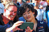 GP OLANDA, Yuki Tsunoda (JPN) Red Bull Racing with a fan.

28.08.2025. Formula 1 World Championship, Rd 15, Dutch Grand Prix, Zandvoort, Netherlands, Preparation Day.

- www.xpbimages.com, EMail: requests@xpbimages.com © Copyright: Batchelor / XPB Images